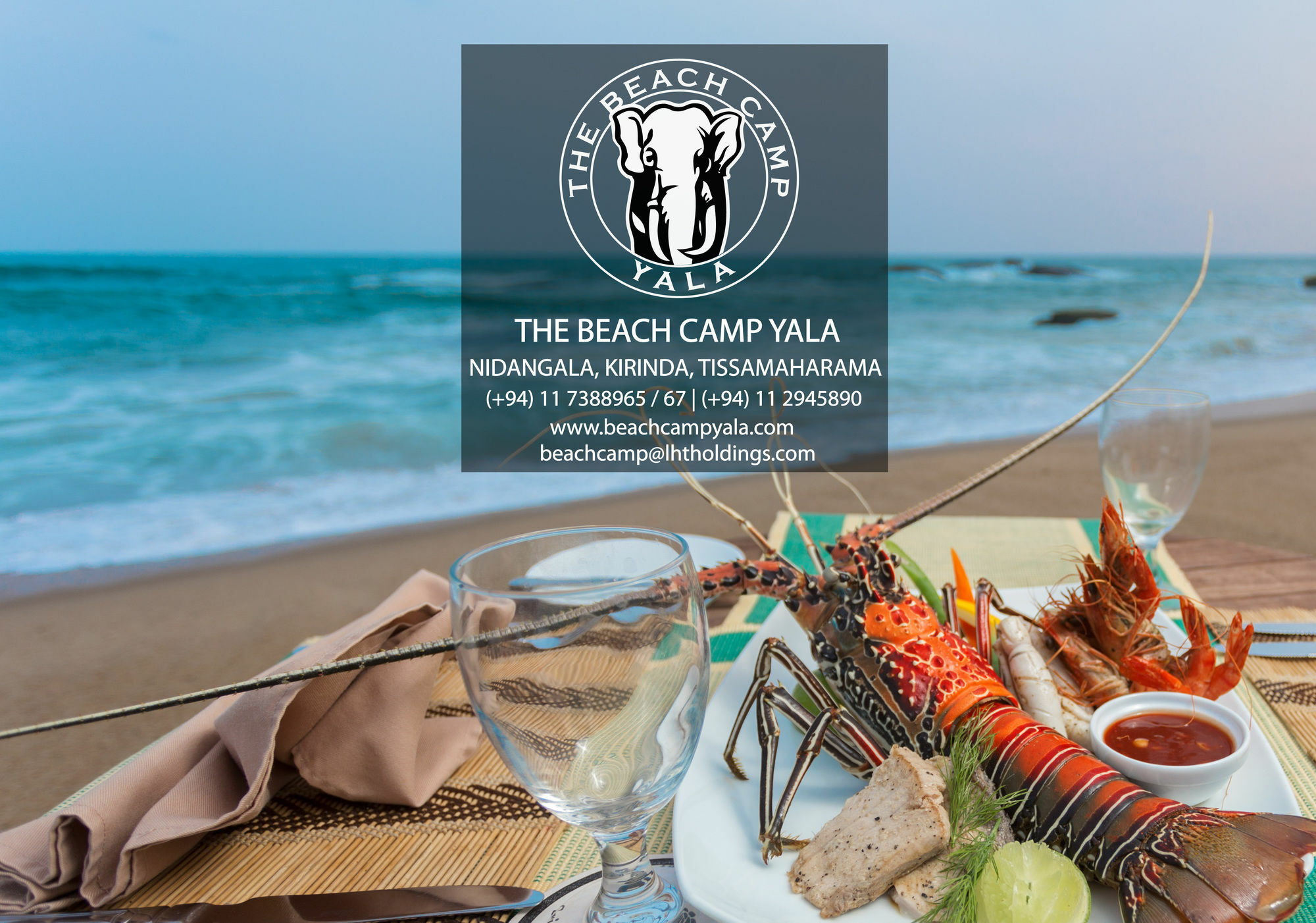 The Beach Camp Yala Hotel Kirinda  Buitenkant foto