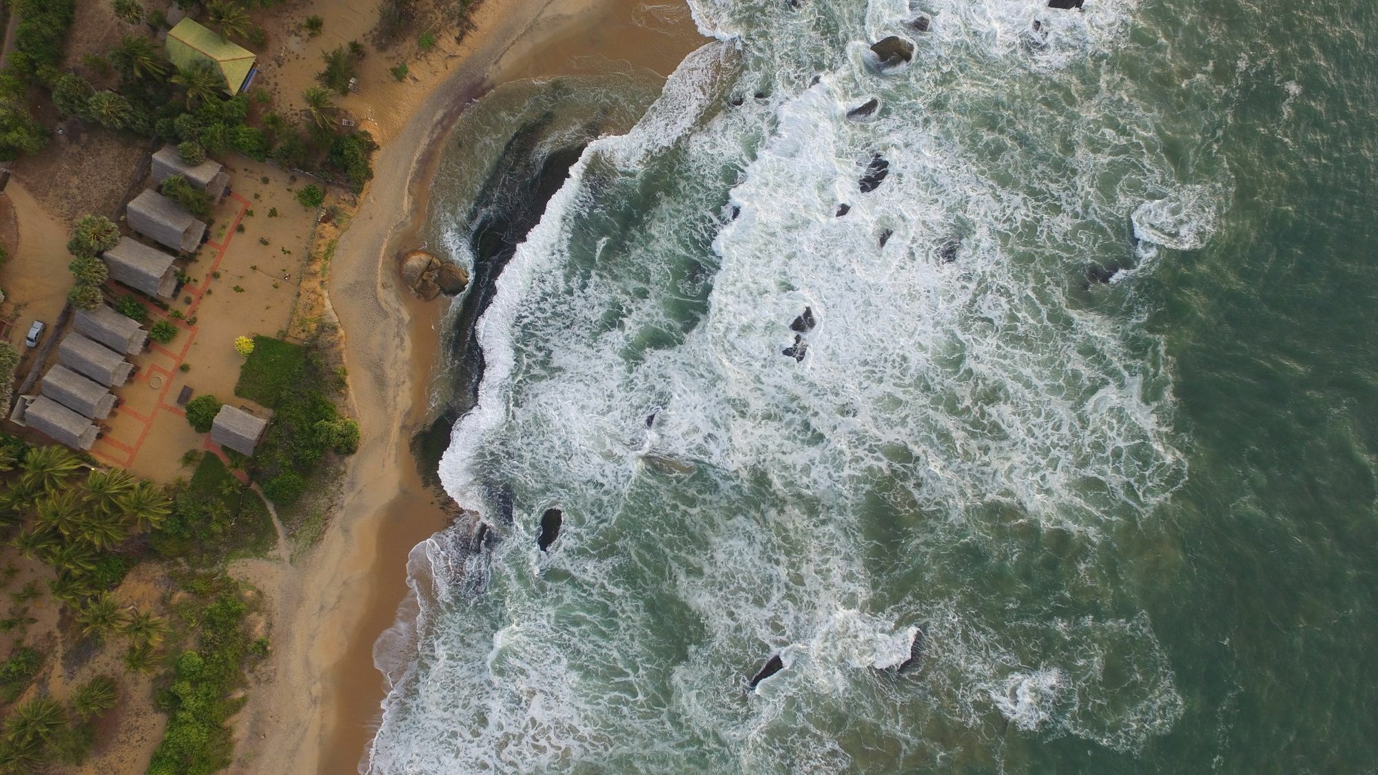 The Beach Camp Yala Hotel Kirinda  Buitenkant foto